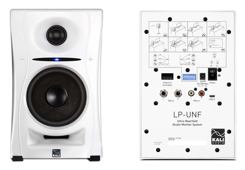 Kali Audio LP-UNF-WH – kolumny studyjne / monitory z Bluetooth (para)