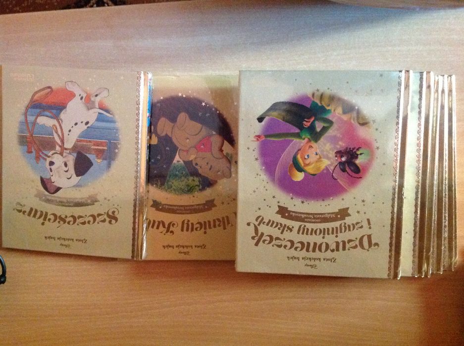 Disney Złota Kolekcja Bajek [ostatnie 5 tomów] - kolekcja hachette