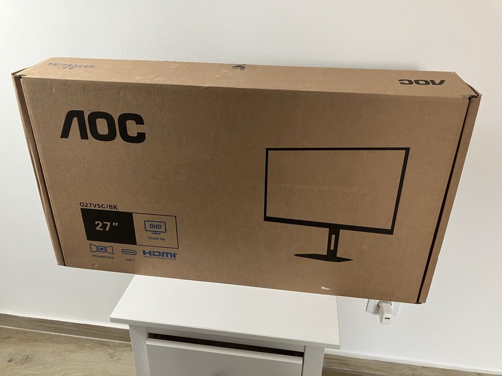 Monitor AOC Q27V5C/BK 27” Quad HD