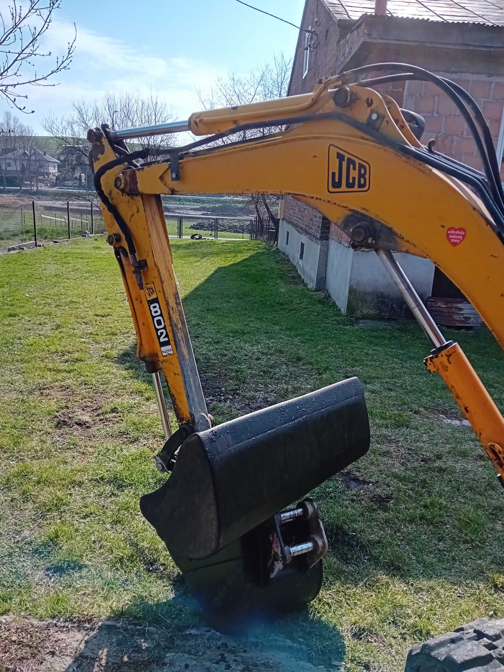 JBC/minikoparka gąsienicowa JCB 802 SUPER Cesja leasingu