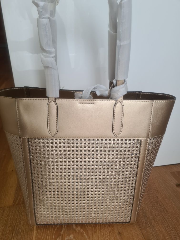 Michael Kors  Torebka Sinclair złota nowa