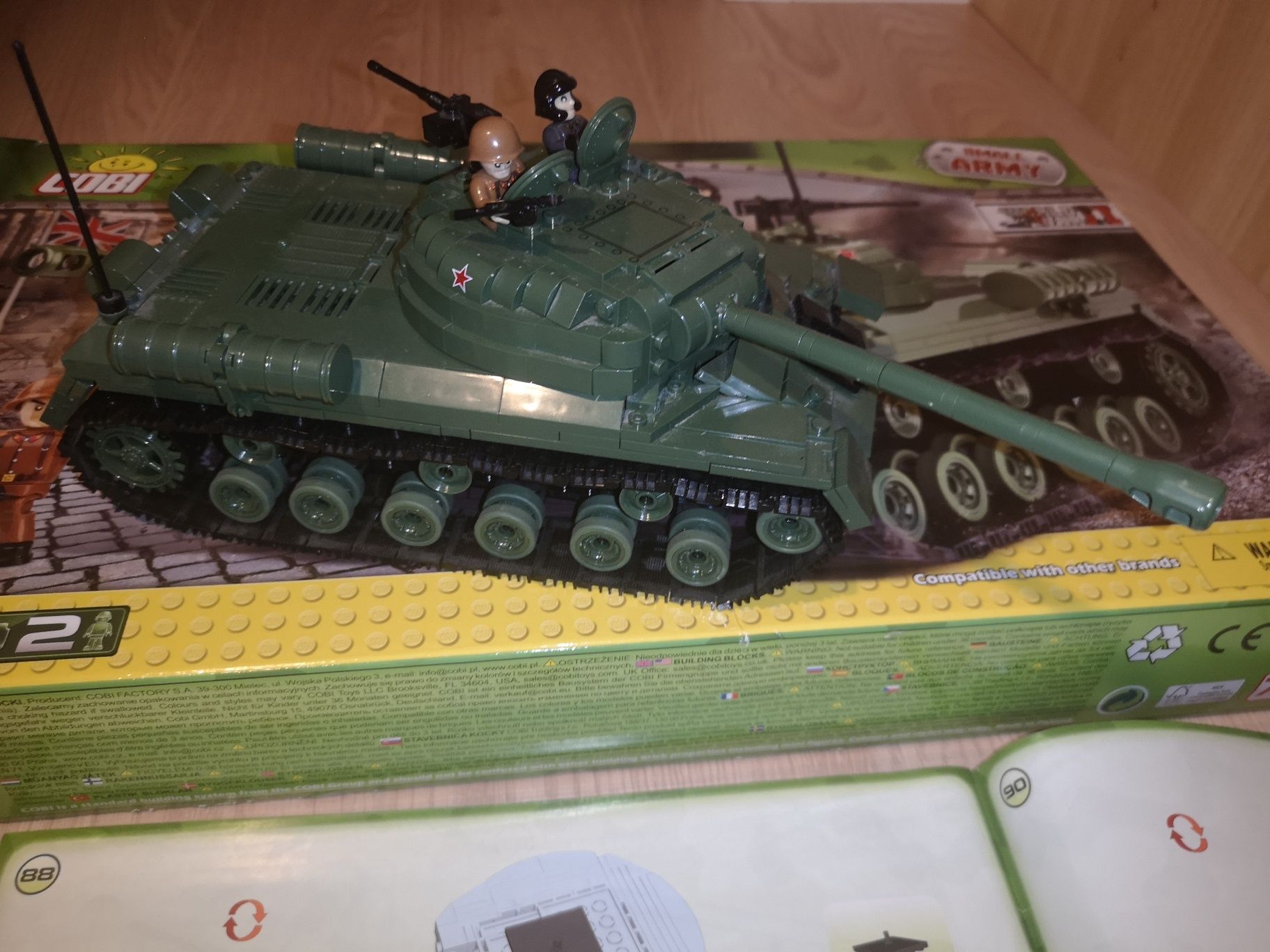 Cobi 2492 radziecki czołg IS-3