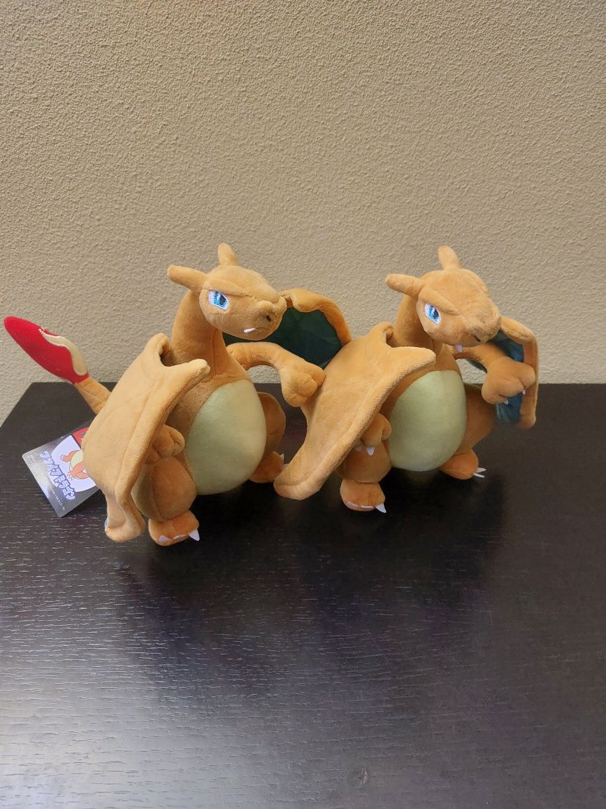 Peluches Pokémon Charizards NOVOS