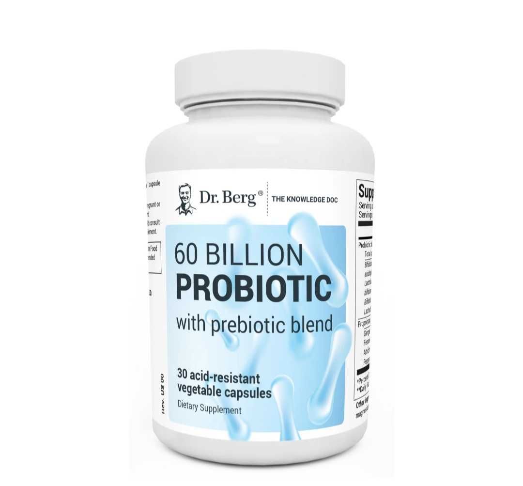 Пробіотик Dr. Berg 60 Billion