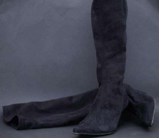 Botas de cano alto preto