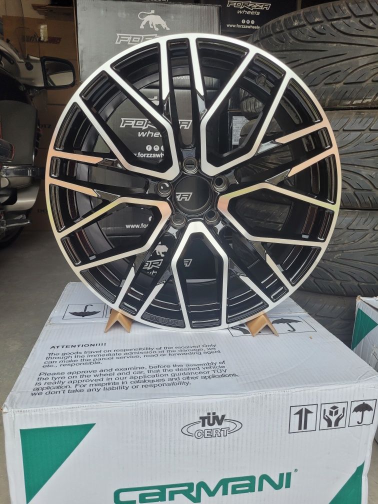 Nowe felgi 19 cali niemieckie carmani 5x112 5x108 5x114.3 5x120 fv23%