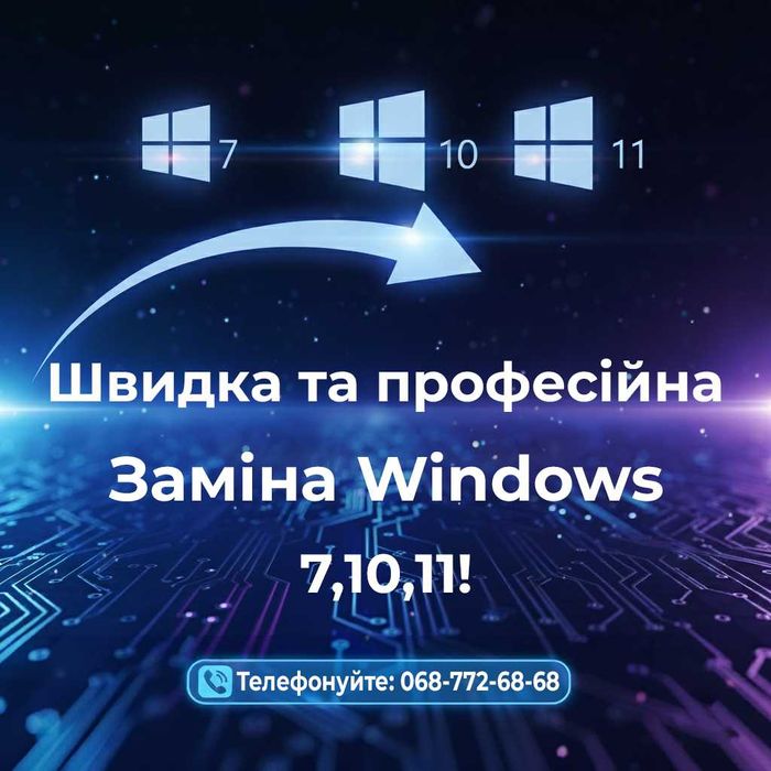 Заміна Windows. Чистка за заміна термопасти