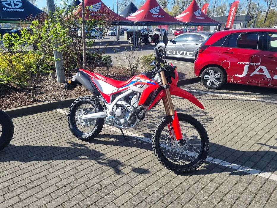 Honda CRF CRF 300L - Pierwszy wlasc., salon, bezwypadk. po 2. przegladzie w aso.