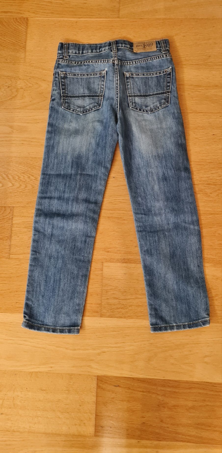 Spodnie jeansowe 128cm, 7 lat, chłopięce