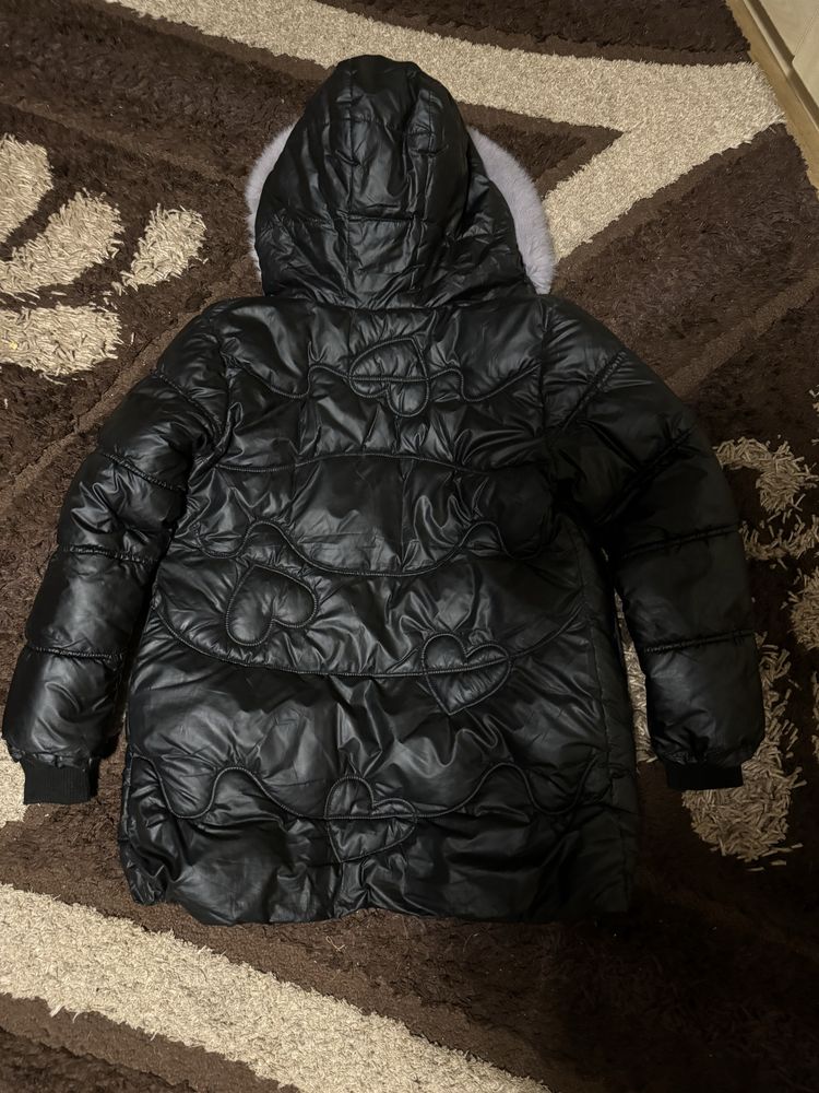 Kurtka zimowa dziewczeca na 152 cm