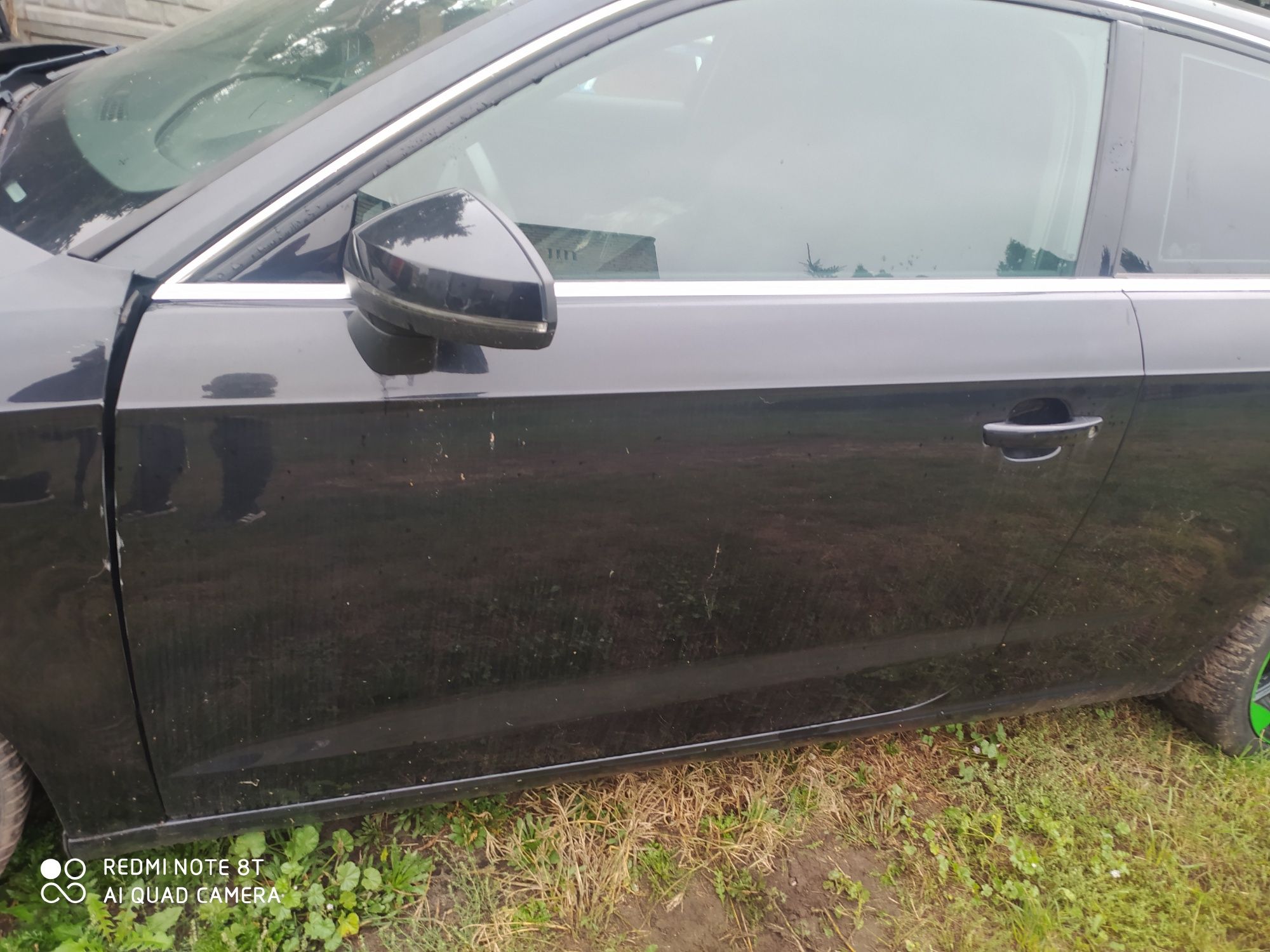 Drzwi lewe przód audi A3 8V 13r czarne LZ9Y 3d kolor