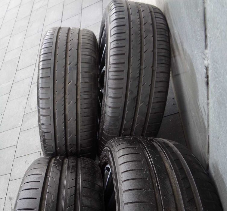 Polerowane alufelgi CMS 15 cali 4x108 FORD + opony letnie 7mm, wysyłka