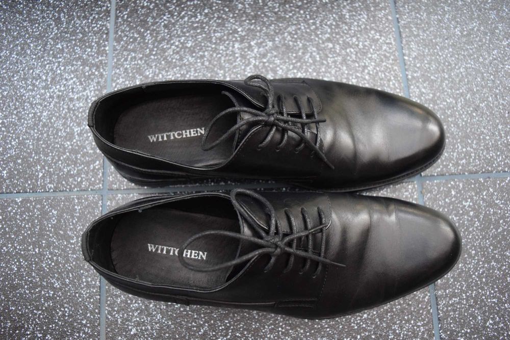 Półbuty Wizytowe Oryginał WITTCHEN*Nr.43*Okazja Skórzane*Wysyłka