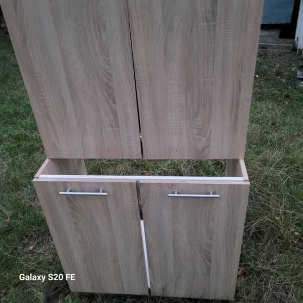 SZAFKI kuchenne - 6 sztuk ( 1 stojąca i 5 wiszące) wszystkie za 645 zł