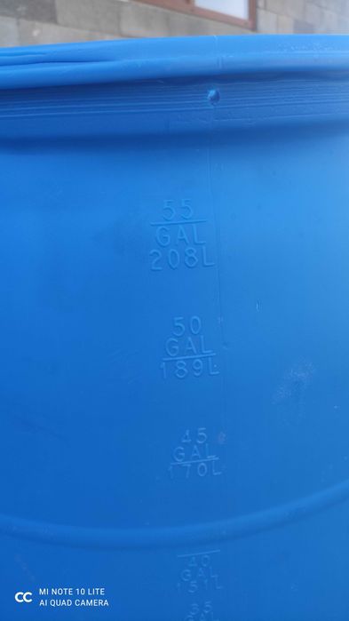 Бочка піщева 220L