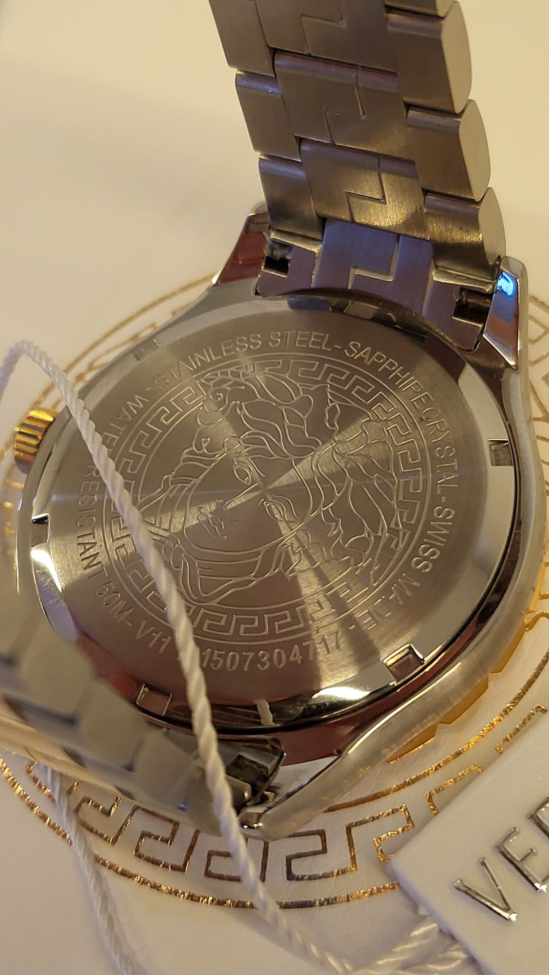 Zegarek VERSACE V1105/0016 Hellenyium GMT