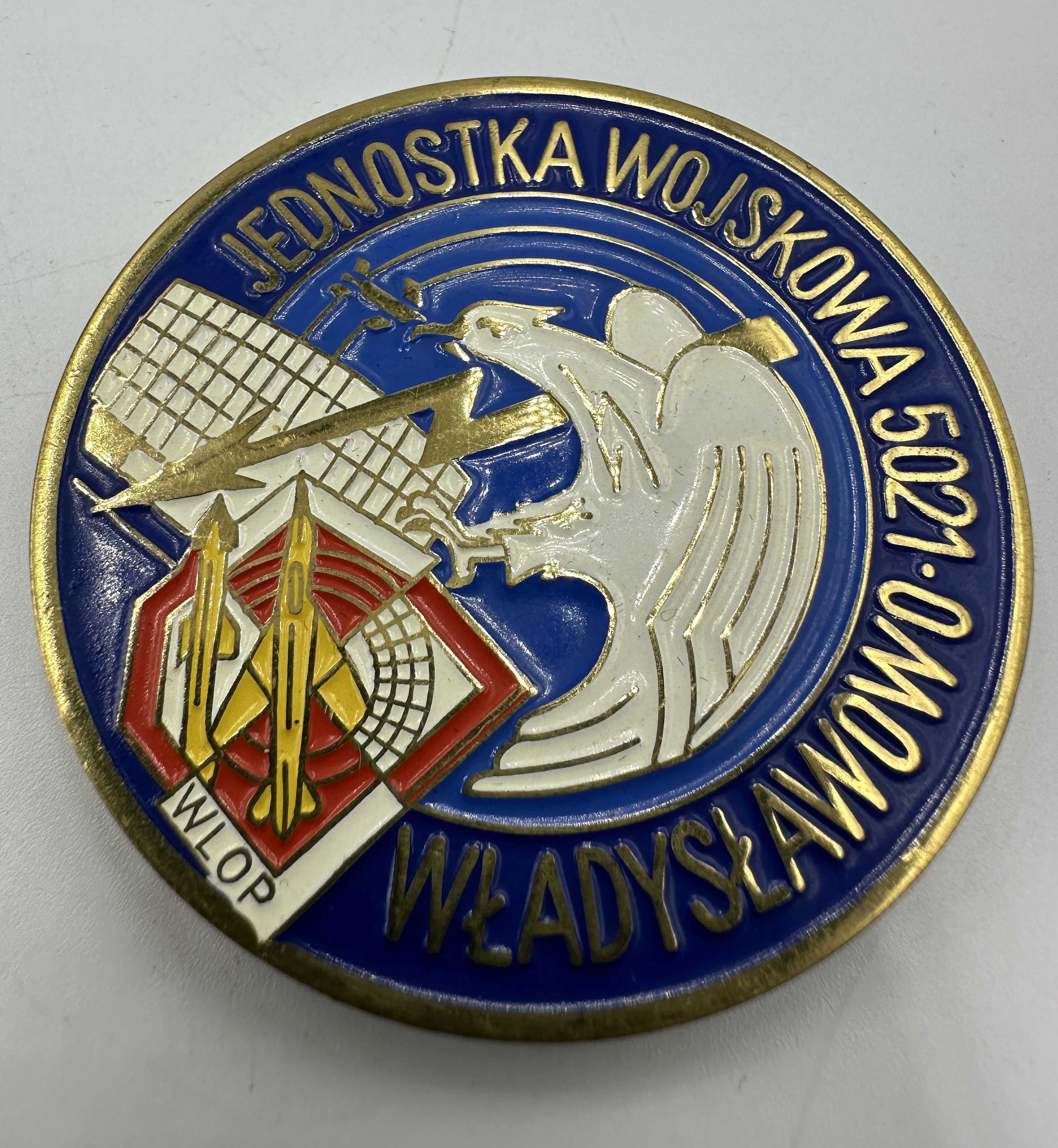 Medal numerowany Jednostka Wojskowa 5021 Władysławowo - numer 112!!!