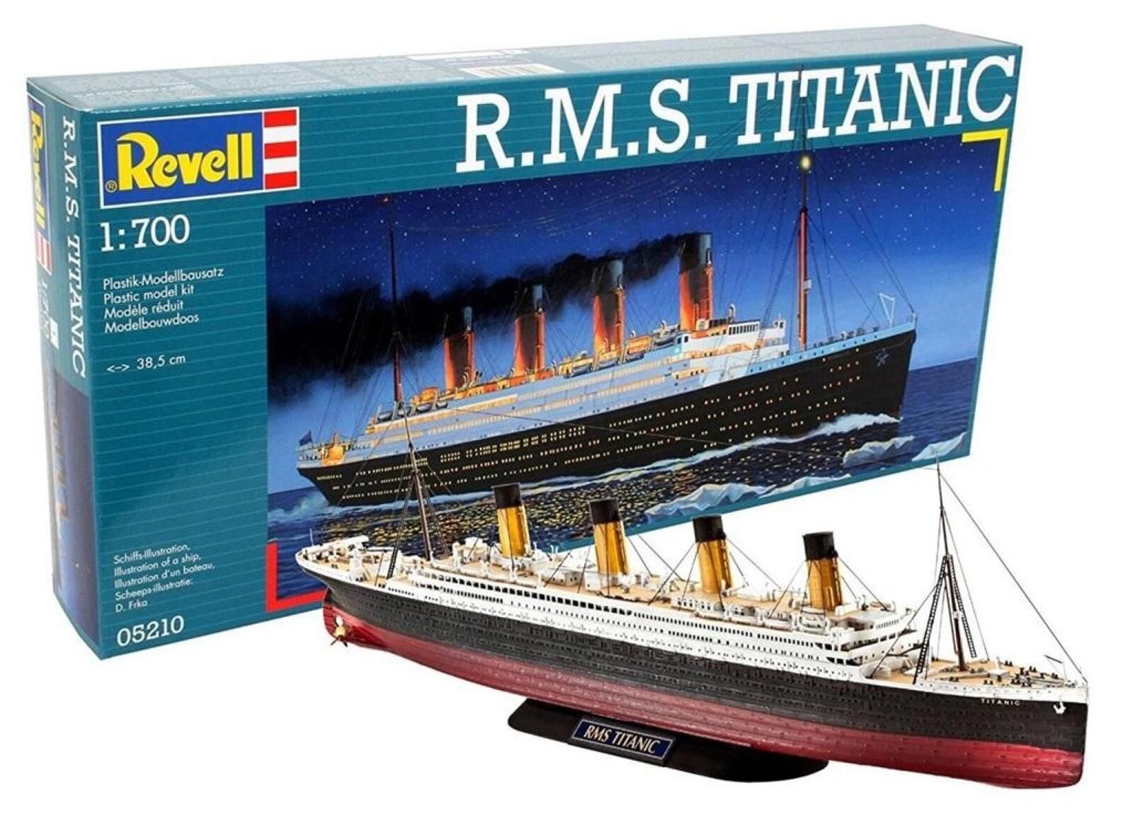R.M.S. Titanic 1:700 Revell oprawa: pudełko