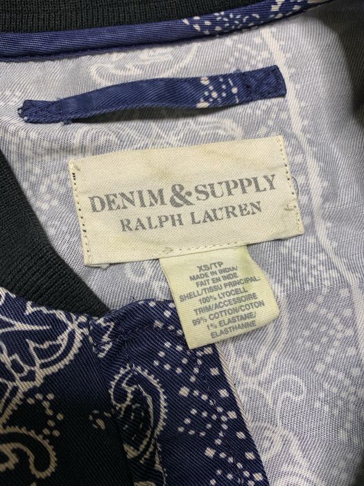 Женский бомбер куртка denim & supply ralph lauren