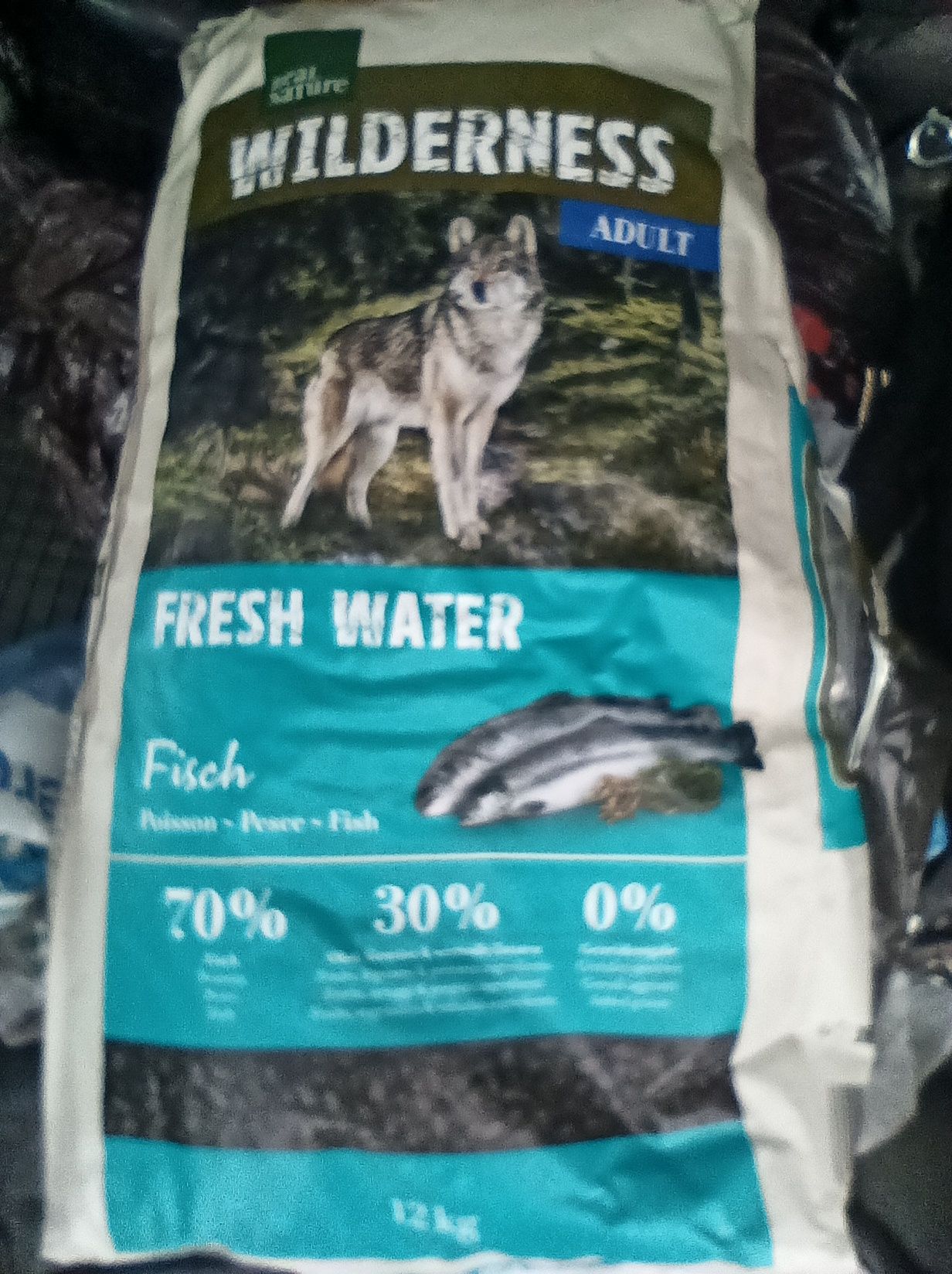 Karma dla psów wilderness fisch 12kg OKAZJA!