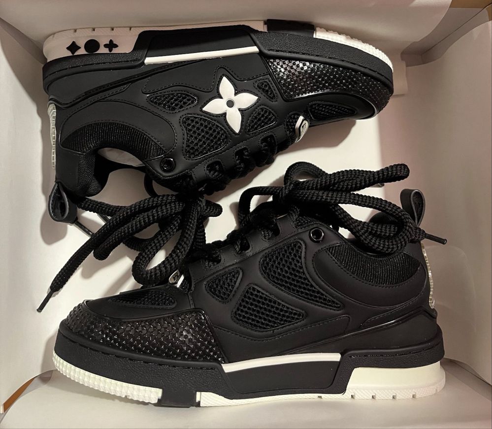 Louis vuitton skate pretas