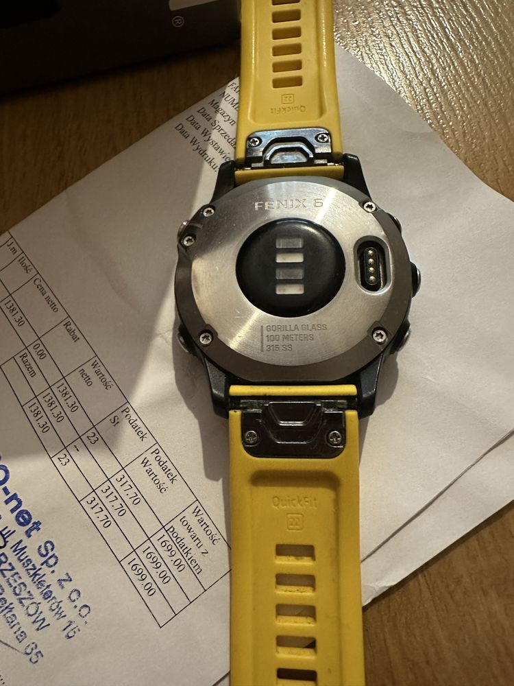 Zegarek Garmin fenix 6
