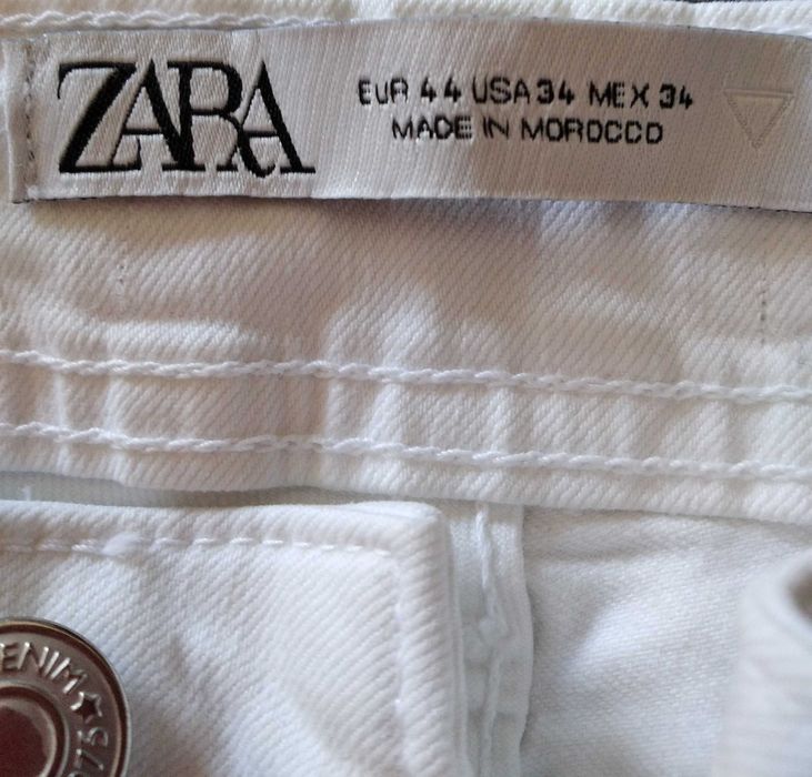 Шорты женские, мужские  ZARA, 98% хлопок, 2% эластан, EUR44 USA34