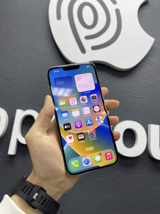 iPhone 13 Pro Max Gold 256 gb Unlock  в Идеальном Состоянии