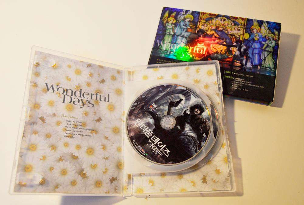 DVD Wonderful Days (anime; ficção científica)