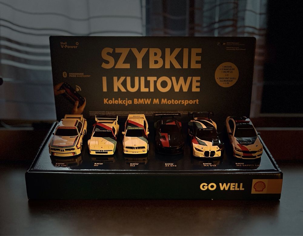 Kolekcja Bmw rc shell jak nowe Z PODSTAWKĄ