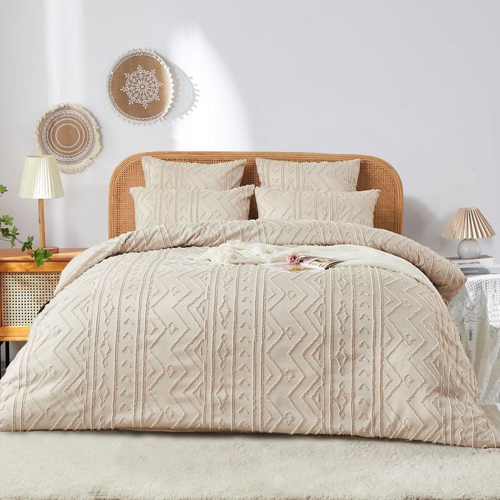 POściel boho 135x200 pikowana stylowa trzy kolory do wyboru