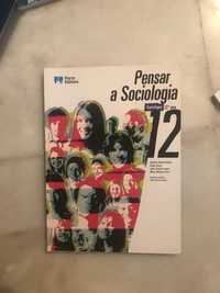 Manual pensar a sociologia 12 ano como novo