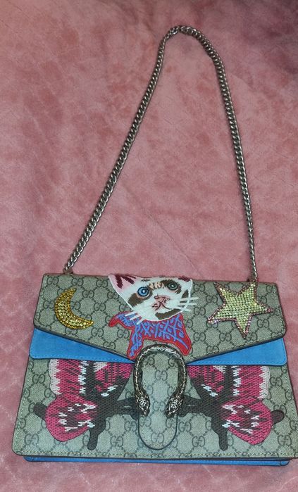 Gucci Dionysus сумка з вишивкою