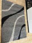 Carpetes sala cinza e preto