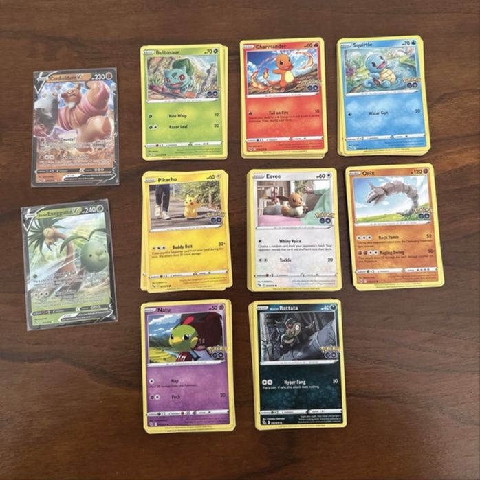Bulk Pokemon TCG Pokemon Go McDonald 2023