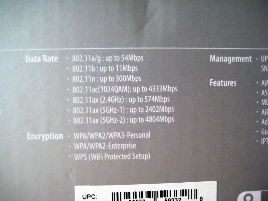 Роутер ASUS XT9 (AX7800) Tri-Band WiFi6 Mesh WiFi AiMesh Білий