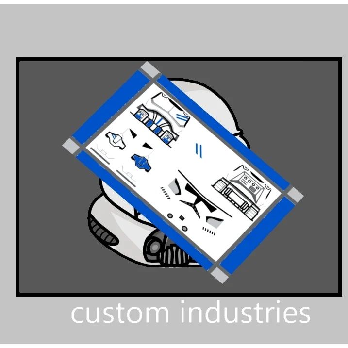 Kalkomania custom industries 5th