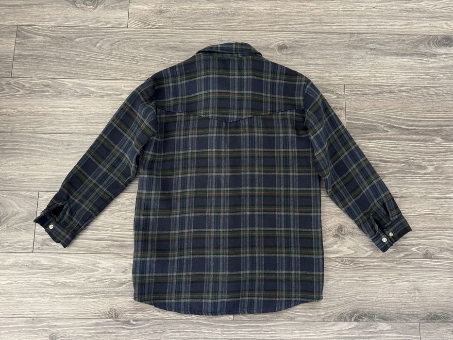 Koszula w kratę z frędzlami Zara 164