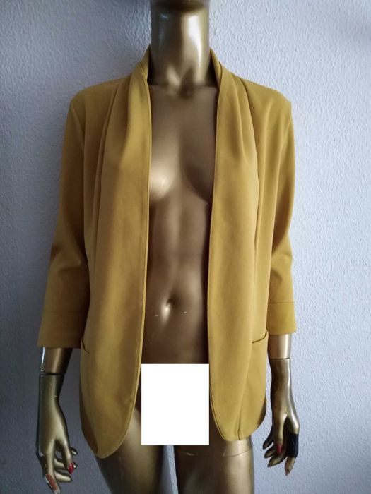 Blazer Beauty Moda Amarelo