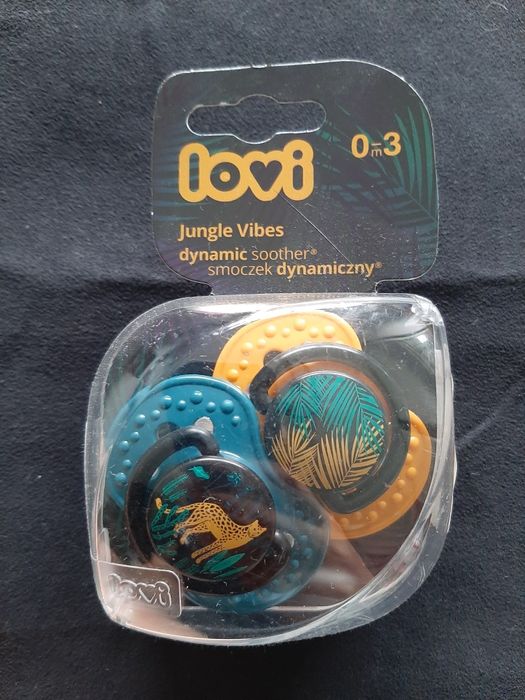 Lovi smoczki silikonowe uspokajające 0-3 m 2szt
