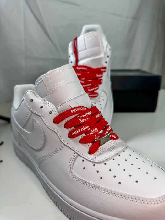 Nike Air Force 1 x Supreme – Edição Limitada, Tamanho 43