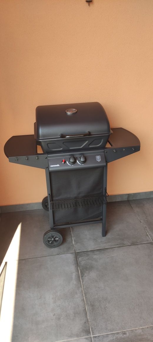 Barbecue a gás de 2 queimadores sweeeK