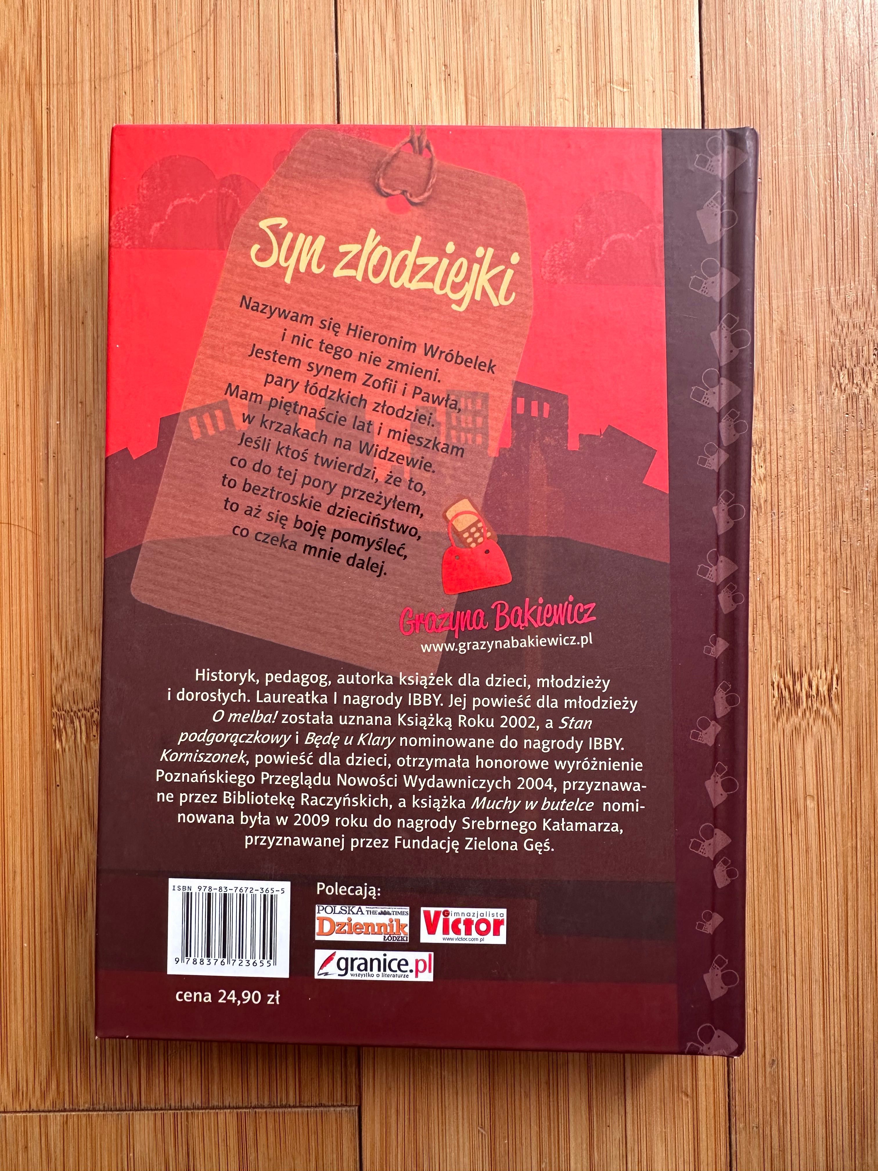 Syn złodziejki. Grażyna Bąkiewicz książka