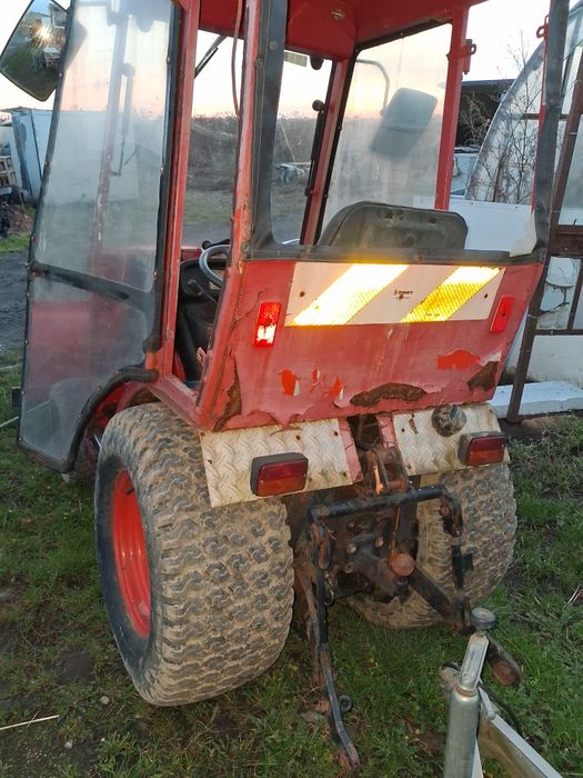 Traktorek hako komunalny