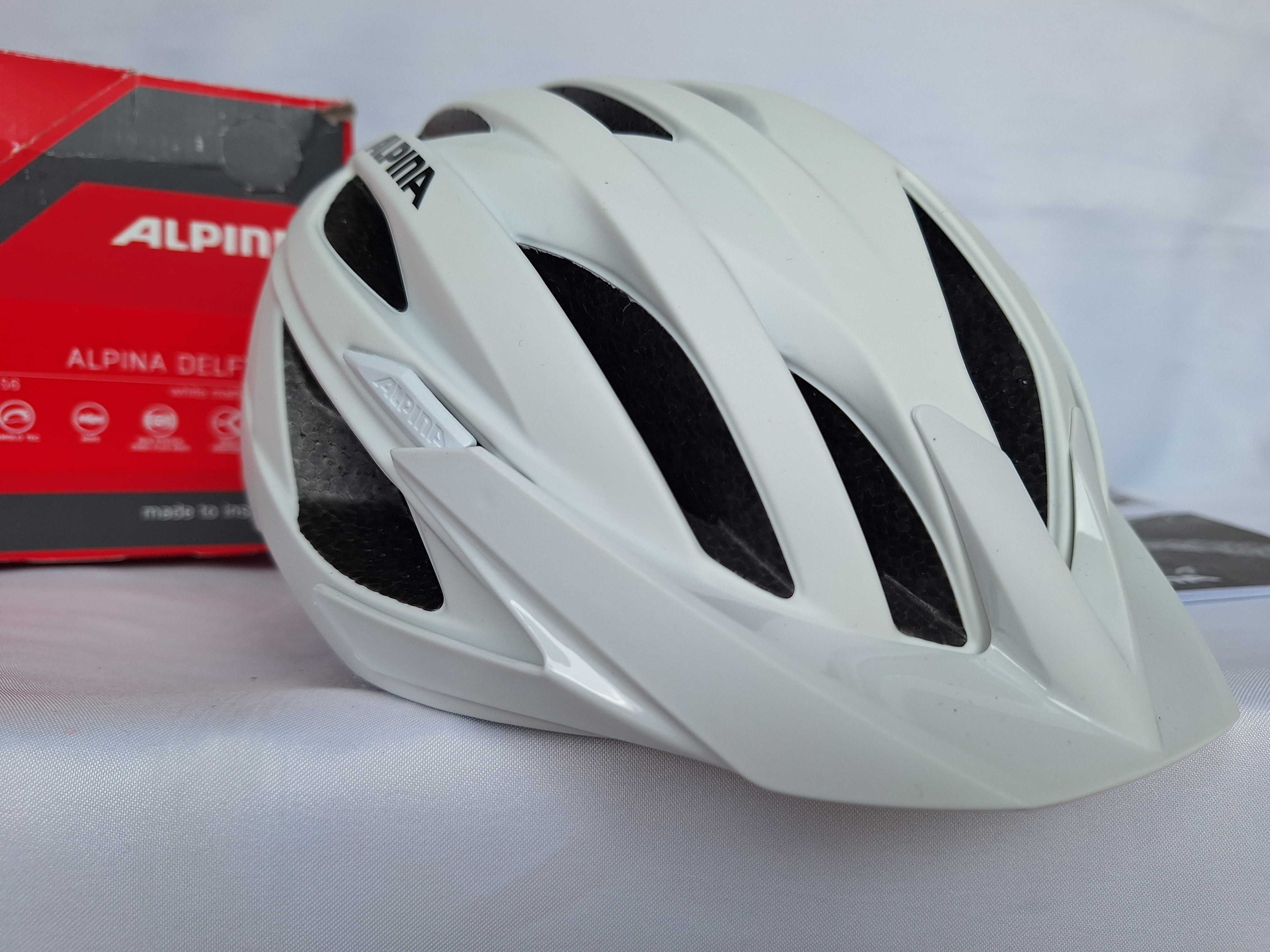 Kask rowerowy Alpina Delft Mips White Matt S 51-56cm