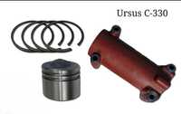 Cylinder podnośnika z tłokiem i pierścieniami do ciągnika Ursus C-330