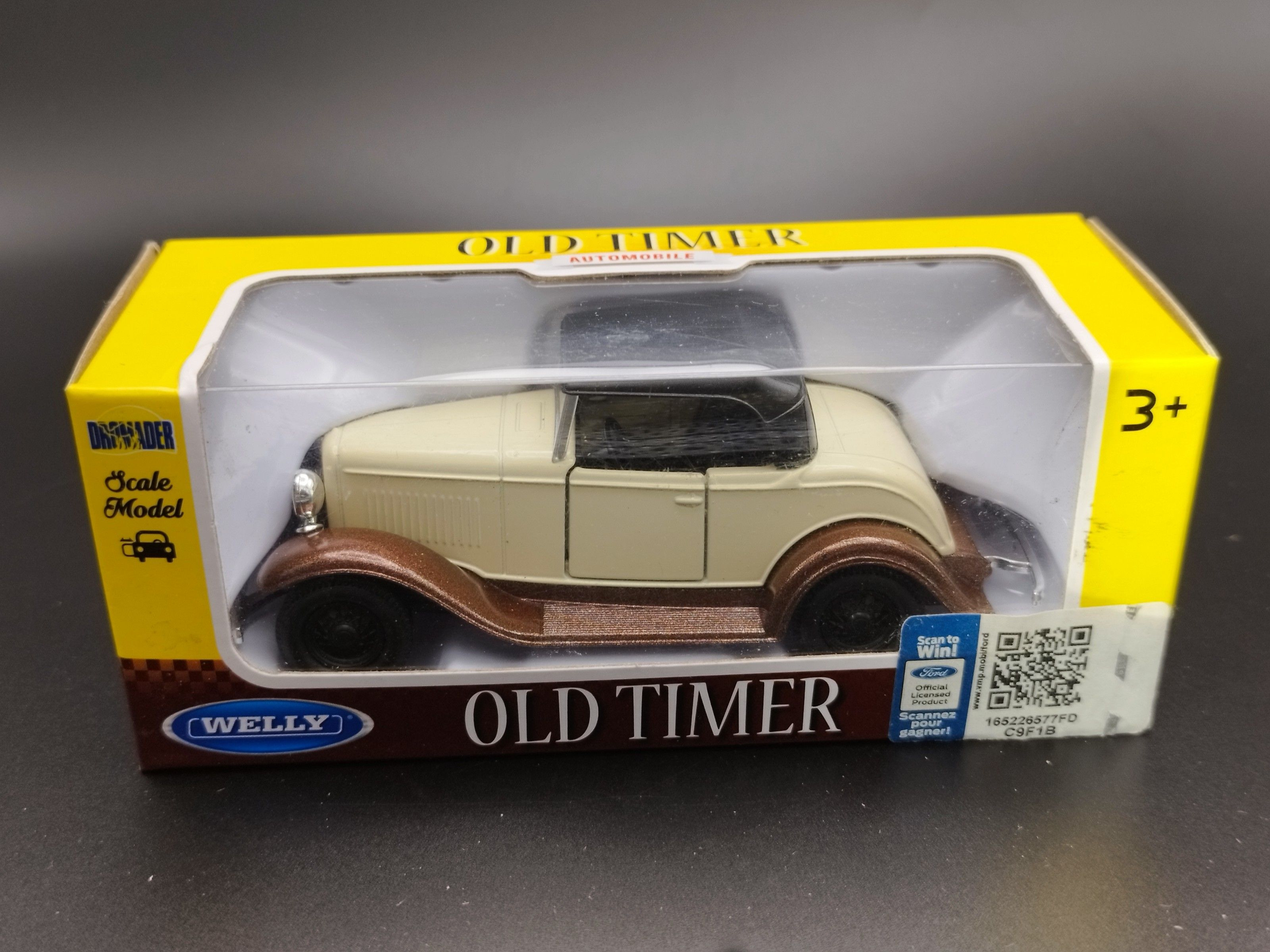 Skala ok.1:34-39 Ford Roadster  model