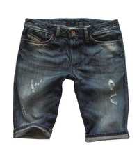 Diesel jeans shorts * krótkie spodenki jeansowe slim * M