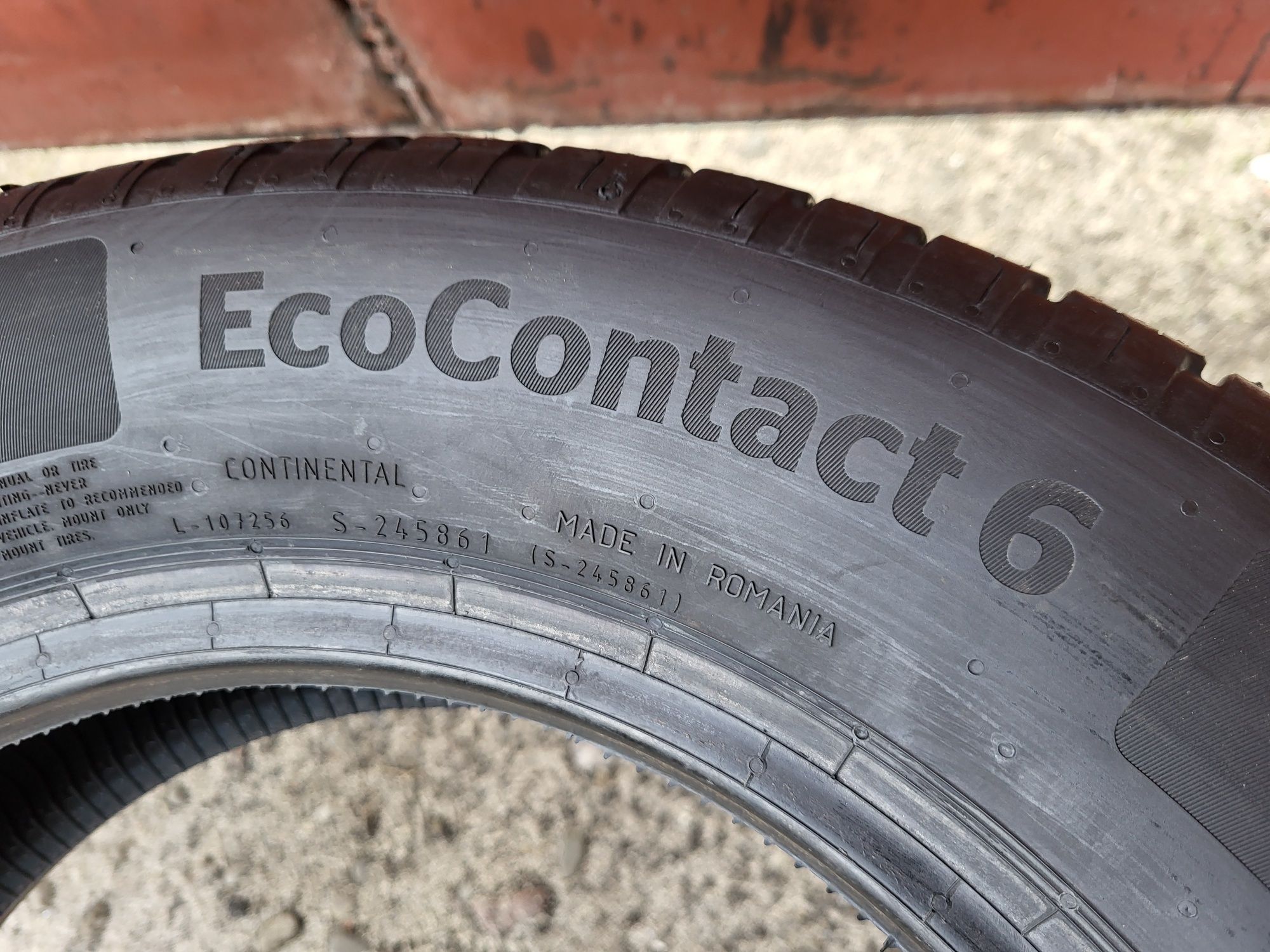 175/65/14 R14 Continental EcoContact 6 2шт ціна за 1шт літо шини