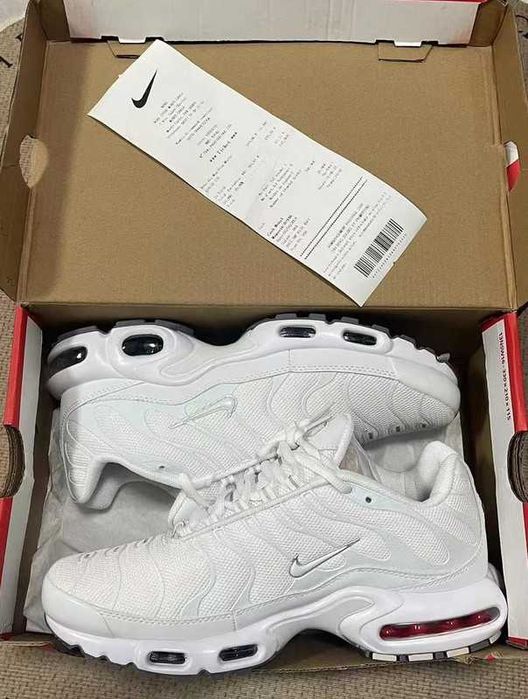 "Buty koszykówki "Nike_Air_Max_Plus_White R.42
